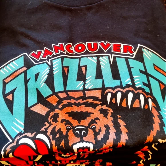 Brand new Grizzlies shirt Black or Grey Mitchell & Ness Full size run - Picture 2 of 6